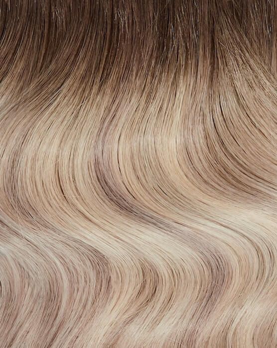 18" Half-Up Hair Set Clip-In Extensions - Sunset Boulevard