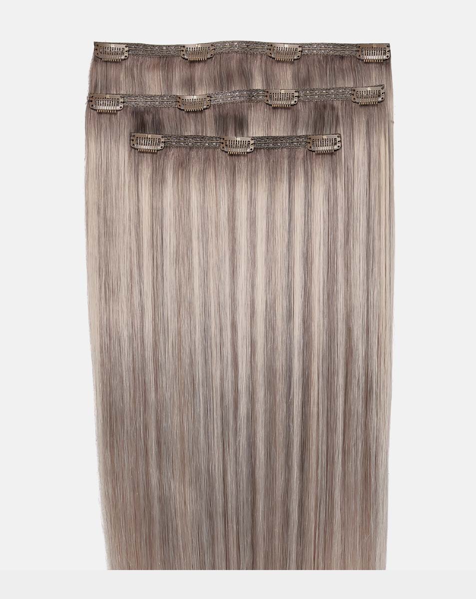 20" Deluxe Remy Instant Clip-In Hair Extensions - Molly-Mae Swiss Blonde