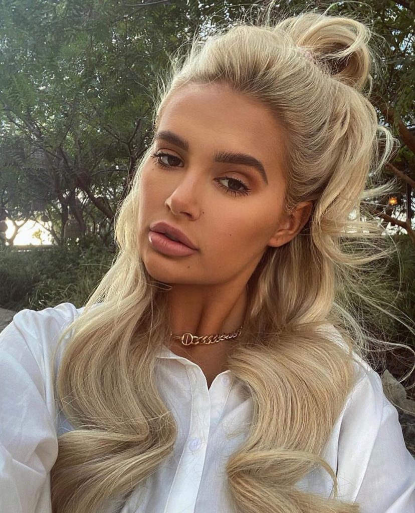 Beauty Works Double Hair Set Clip-in Extensions in shade 'Iced Blonde'