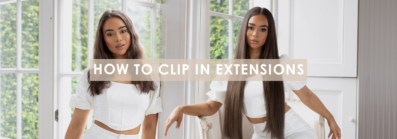 How To Clip In Hair Extensions