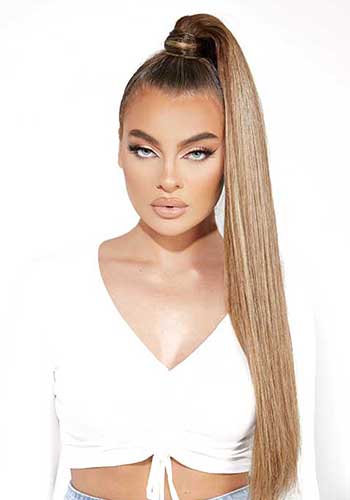 26” Super Sleek Invisi® Ponytail 26” Super Sleek Invisi® Ponytail
